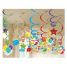 Amscan - Mega Ensemble De Decoration Suspendu - Party Shop