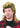 Men’s mullet wig in blonde, black, or brown – retro 80s costume accessory for Halloween or themed parties