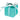Amscan - Mini Boites Cadeau (100) - Turquoise - Party Shop