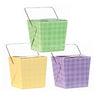 Amscan - Mini Chaudières A Cadeaux (12) Jaune/Lilas/ Vert - Party Shop