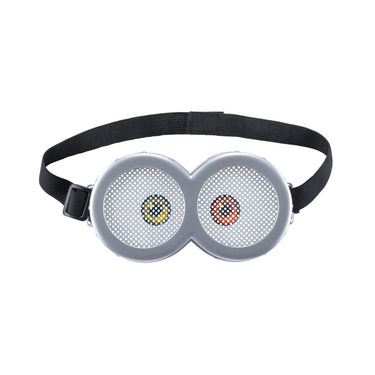 Official Minions goggles – round grey costume accessory with adjustable strap – perfect for Halloween, cosplay, or Despicable Me-themed party - Disguise - Party shop