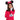 Minnie Mouse kids accessory set – white cartoon gloves and black headband with red polka-dot bow – official Disney – perfect for Halloween, cosplay, or themed party - Disguise - Party Shop