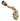 PARTY SHOP - Montage Pour Le sol Bouteille Champagne 4' - Mb112 - Party Shop