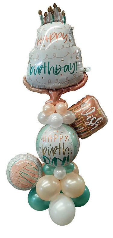 PARTY SHOP - Montage Pour Le Sol Happy Birthday - Party Shop