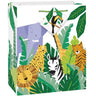 Unique - Moyen Sac Cadeau  - Animaux De La Jungle - Party Shop