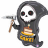 Betallic - Ballon Mylar super shape 25po- I'm just here for the cake - Party Shop
