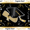 RUBIES - Nappe de graduation 54po x 84po - Congrat Grad - Party Shop