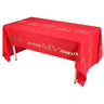 Santex - Nappe de Noël Chic Rouge 1.42 x 2.56 m - Party Shop