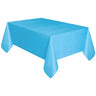 Unique - Nappe De Plastique Rectangulaire 54Po X 108Po -  Bleu Poudre - Party Shop
