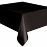 Unique - Nappe De Plastique Rectangulaire 54Po X 108Po -  Noir - Party Shop