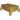 Unique - Nappe De Plastique Rectangulaire 54Po X 108Po - Or - Party Shop