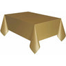 Unique - Nappe De Plastique Rectangulaire 54Po X 108Po -  Or - Party Shop