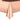 Unique - Nappe De Plastique Rectangulaire 54"X108" - Rose Gold - Party Shop