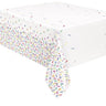 Unique - Nappe en Plastique 54'' x 84'' - Colorés - Party Shop