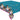Unique - Nappe En Plastique 54'' X 84'' - Encanto - Party Shop