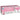 Amscan - Nappe En Plastique  54Po X 126Ft Avec Lame De Coupe - Rose - Party Shop