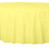 Amscan - Nappe Ronde En Plastique - Jaune - Party Shop