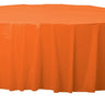 Amscan - Nappe Ronde En Plastique - Orange - Party Shop