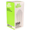 CONGLOM - Pailles Pour Lait Frappé8" (250/Bte) - Party Shop