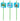 Creative Converting - Pailles Sous L'Ocean (6) - Party Shop