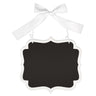 Amscan - Pancarte Tableau 9.25"X10" En Mdf - Blanc - Party Shop
