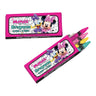 Amscan - Paquets De Crayons De Cire (12X4Mcx) - Minnie Mouse - Party Shop
