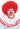RUBIES - Perruque Adulte Deluxe - Clown Rouge - Party Shop