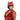 RUBIES - Perruque Adulte - Diablotin - Rouge Et Noir - Party Shop