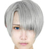 Karnival Costumes - Perruque Adulte - Écolier Anime Blanc - Party Shop