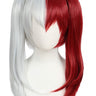 Karnival Costumes - Perruque Adulte - Écolière D'Anime Rouge Et Blanche - Party Shop