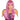 RUBIES - Perruque Adulte - Glamour Rose - Party Shop