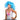 RUBIES - Perruque Adulte - Gomme Balloune Bleu - Party Shop