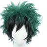 Karnival Costumes - Perruque Adulte - Hero D'Anime Dégradé Vert - Party Shop