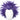 Karnival Costumes - Perruque Adulte - Hero D'Anime Mauve - Party Shop