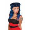 RUBIES - Perruque Adulte - Maxine Bleu - Party Shop