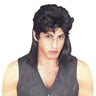 RUBIES - Perruque Adulte - Coupe Mullet Noir - Party Shop