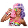 RUBIES - Perruque Adulte - Ondulé Rose & Mauve - Party Shop