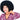RUBIES - Perruque Afro - Noir - Party Shop