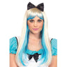 Leg Avenue - Perruque Alice 2 Tons Blond & Bleu Avec Boucle - Party Shop