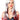 Leg Avenue - Perruque Allure Gris Et Rouge - Party Shop