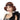 California Costumes - Perruque Annees 20 Glitz & Glamour Brunette - Party Shop