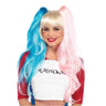 Leg Avenue - Perruque Harley Queen Bleu & Rose - Party Shop