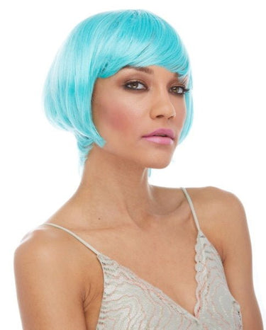 WESTBAY - Perruque Haute Gamme - Bleu Pâle - Party Shop