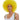 WESTBAY - Perruque Haut de Gamme - Clown Jaune - Party Shop