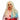 WESTBAY - Perruque Haute Gamme - Longue Blond Rose Bleu - Party Shop