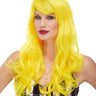 WESTBAY - Perruque Haute Gamme - Longue Burlesque Jaune - Party Shop