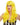 WESTBAY - Perruque Haute Gamme - Longue Burlesque Jaune - Party Shop