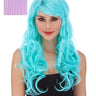 WESTBAY - Perruque Femme Haute Gamme - Longue Burlesque Lavande - Party Shop