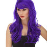 WESTBAY - Perruque Haute Gamme - Longue Burlesque Mauve - Party Shop