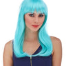WESTBAY - Perruque Haute Gamme - Longue Classique Bleu Pale - Party Shop